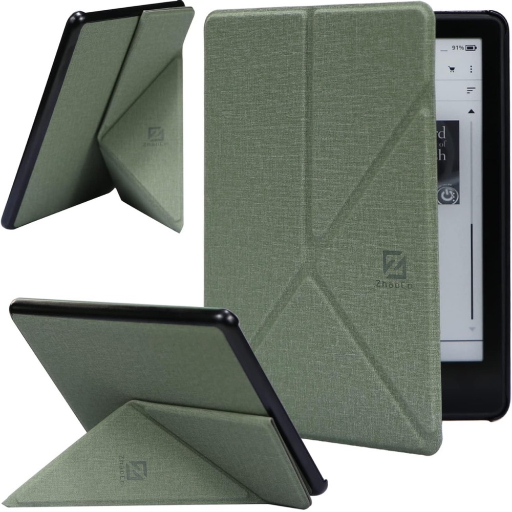 Kindle unlimited olive green cover